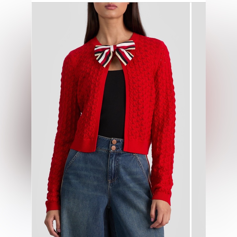 ALICE + Olivia  🔥 DOLLIE OPEN FRONT CARDIGAN